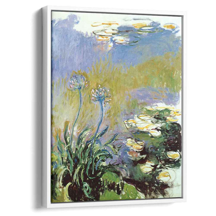 Agapanthus (1917) by Claude Monet