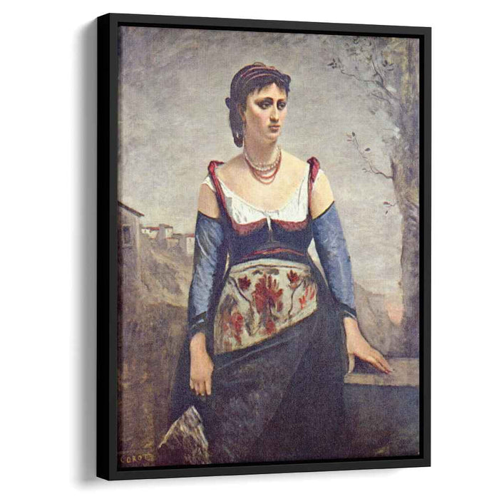 Agostina (1866) by Camille Corot