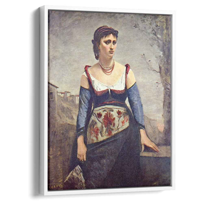 Agostina (1866) by Camille Corot