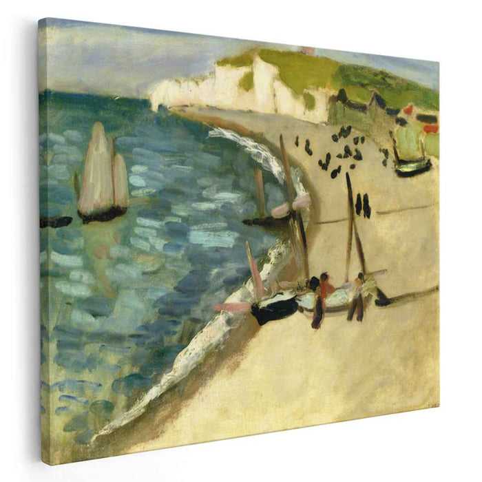 Aht Amont Cliffs at Etretat (1920) by Henri Matisse