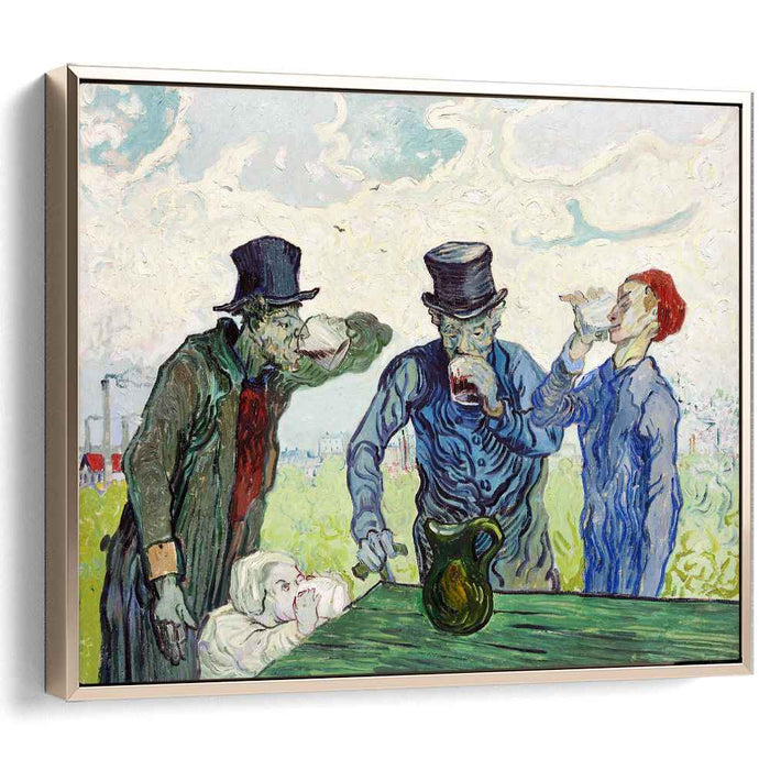 The Drinkers (after Daumier) (1890) by Vincent van Gogh