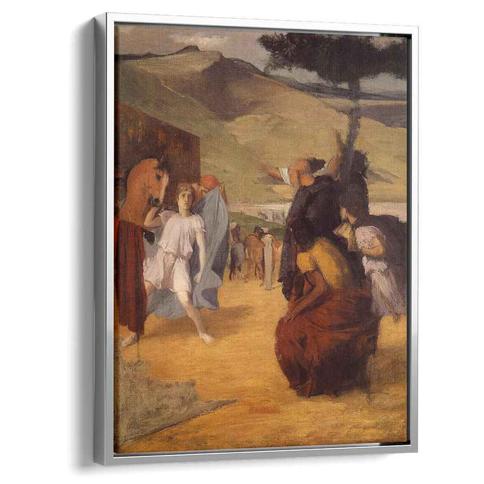 Alexander and Bucephalus (1861) by Edgar Degas