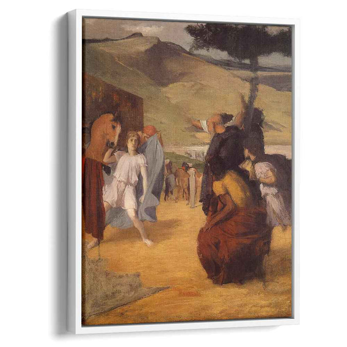 Alexander and Bucephalus (1861) by Edgar Degas