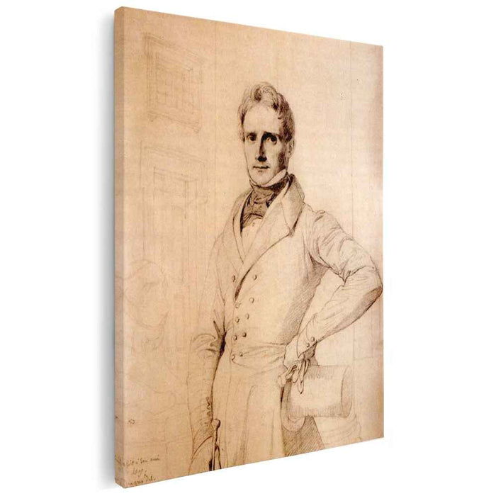 Alexis Rene Le Go (1836) by Jean Auguste Dominique Ingres