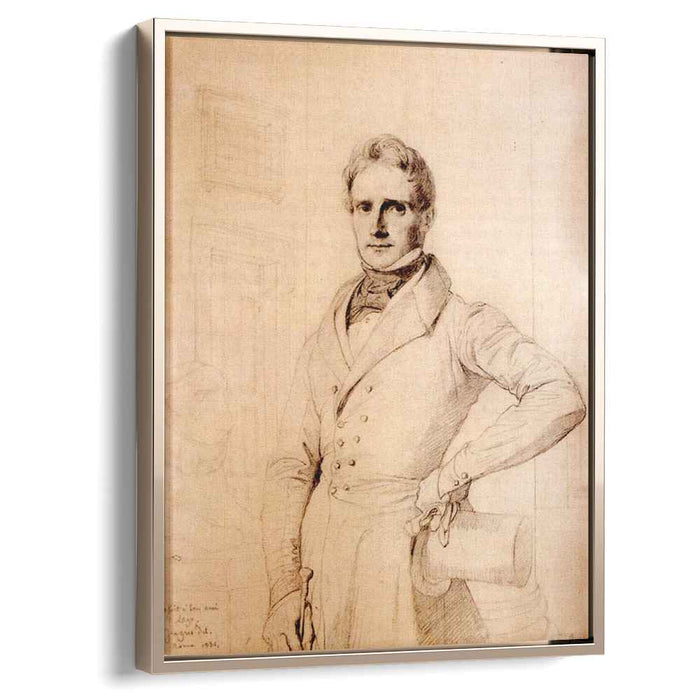 Alexis Rene Le Go (1836) by Jean Auguste Dominique Ingres