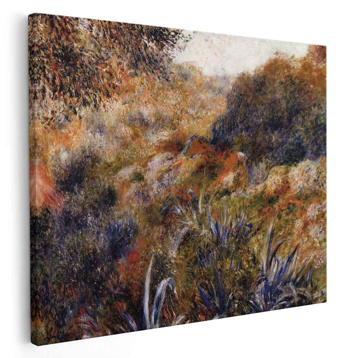 Algerian Landscape (The Ravine of the Wild Women) (1881) by Pierre-Auguste Renoir