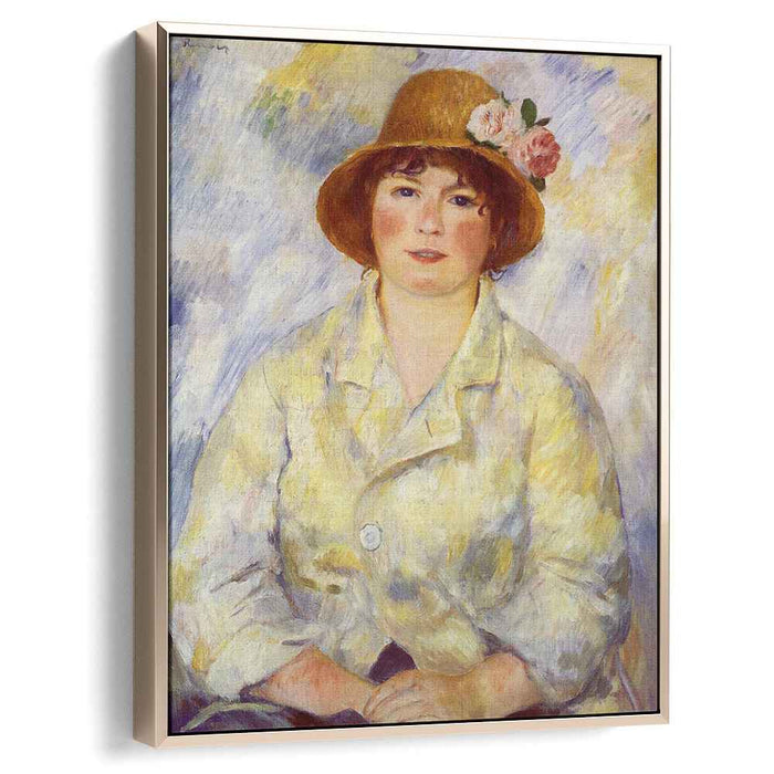 Aline Charigot (future Madame Renoir) (1885) by Pierre-Auguste Renoir