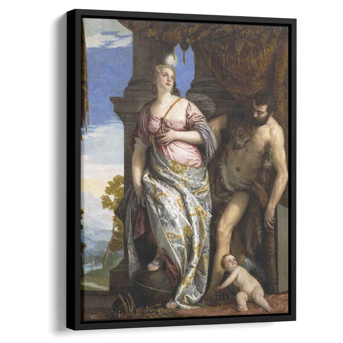 Allegory of Wisdom and Strength( The Choice of Hercules or Hercules and Omphale) (1584) by Paolo Veronese