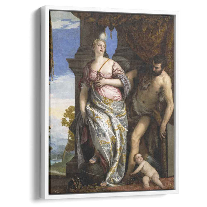 Allegory of Wisdom and Strength( The Choice of Hercules or Hercules and Omphale) (1584) by Paolo Veronese