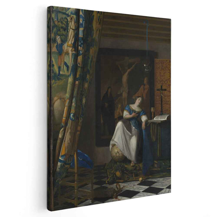 Allegory on Faith (1674) by Johannes Vermeer
