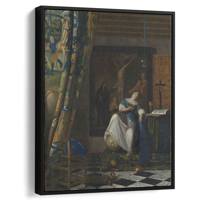 Allegory on Faith (1674) by Johannes Vermeer