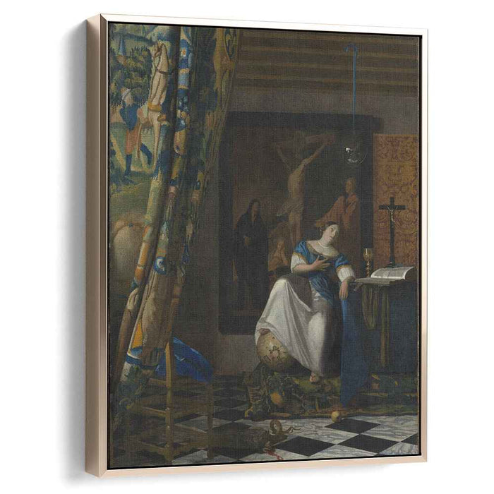 Allegory on Faith (1674) by Johannes Vermeer