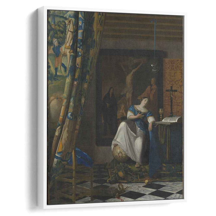 Allegory on Faith (1674) by Johannes Vermeer