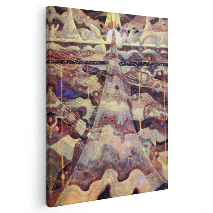 Allegro (Sonata of the Stars) (1908) by Mikalojus Konstantinas Ciurlionis