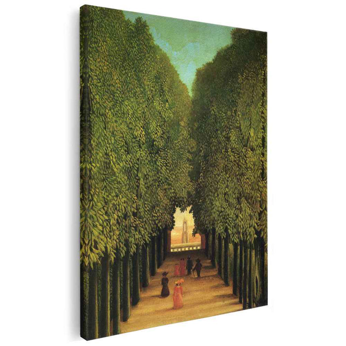 Alleyway in the Park of Saint Cloud (1908) by Henri Rousseau