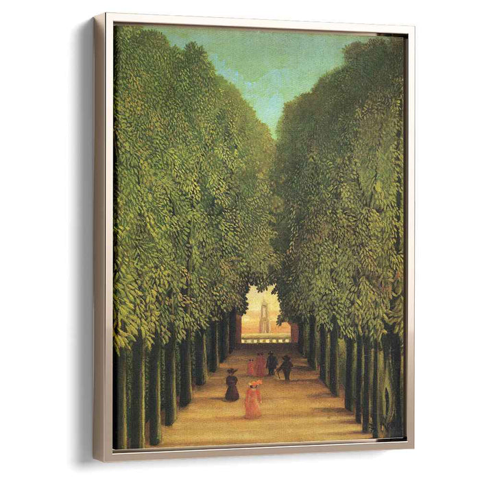 Alleyway in the Park of Saint Cloud (1908) by Henri Rousseau