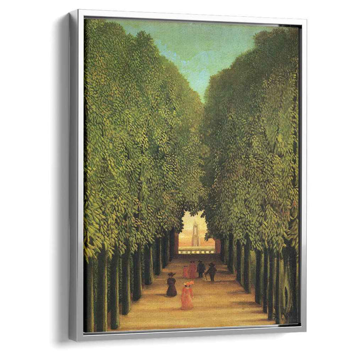 Alleyway in the Park of Saint Cloud (1908) by Henri Rousseau