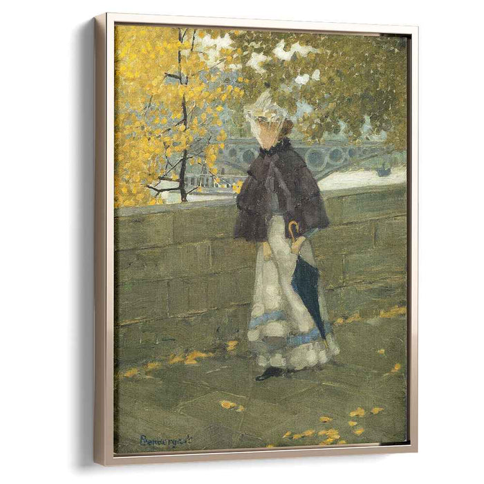 Along the Seine (1894) by Maurice Prendergast