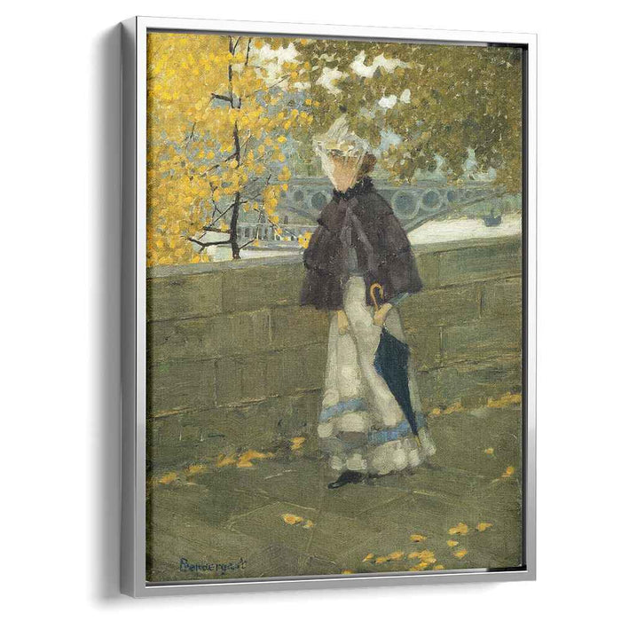 Along the Seine (1894) by Maurice Prendergast