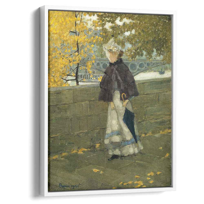 Along the Seine (1894) by Maurice Prendergast