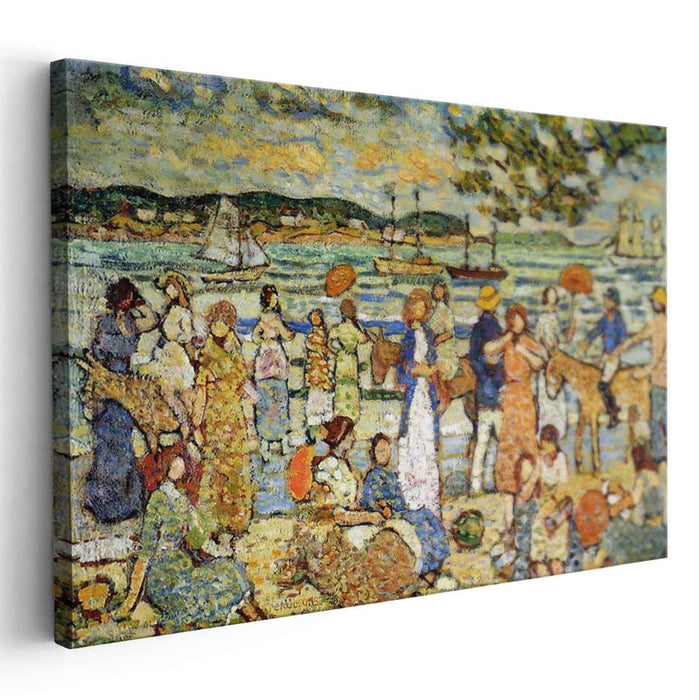 Along the Shore (1915) by Maurice Prendergast