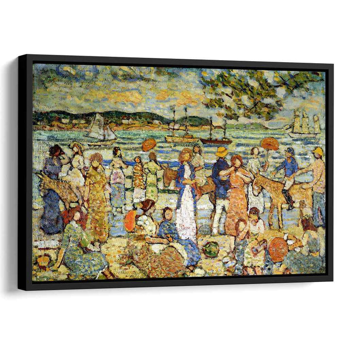 Along the Shore (1915) by Maurice Prendergast
