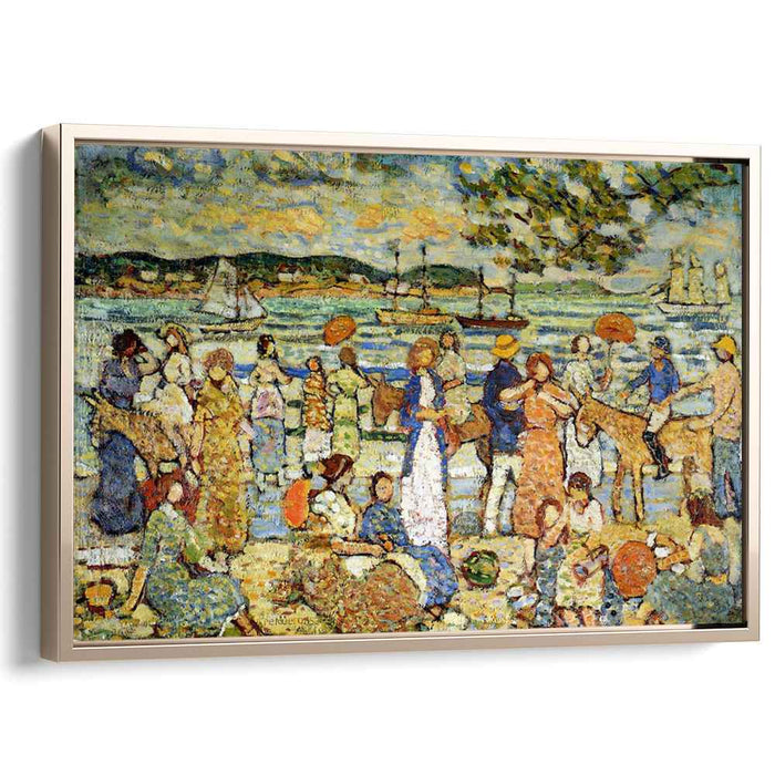 Along the Shore (1915) by Maurice Prendergast