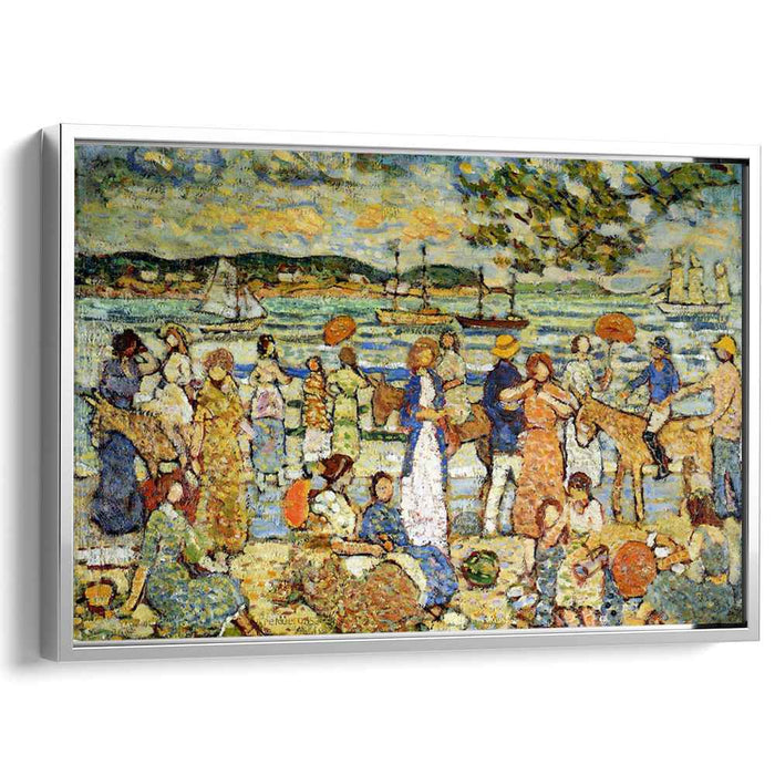 Along the Shore (1915) by Maurice Prendergast