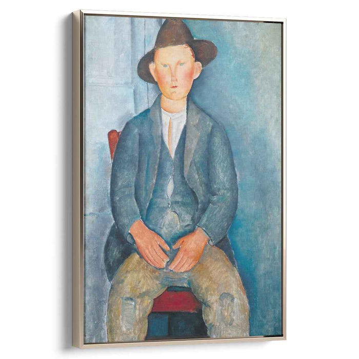 The Little Peasant (1918) by Amedeo Modigliani