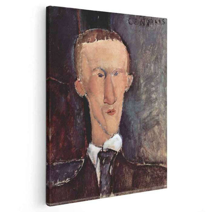 Portrait of Blaise Cendrars (1917) by Amedeo Modigliani