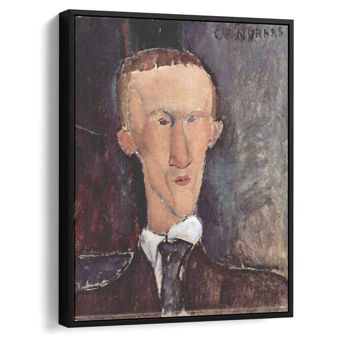 Portrait of Blaise Cendrars (1917) by Amedeo Modigliani