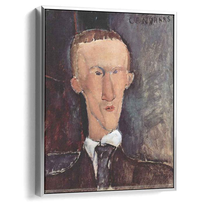 Portrait of Blaise Cendrars (1917) by Amedeo Modigliani