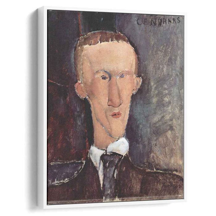 Portrait of Blaise Cendrars (1917) by Amedeo Modigliani