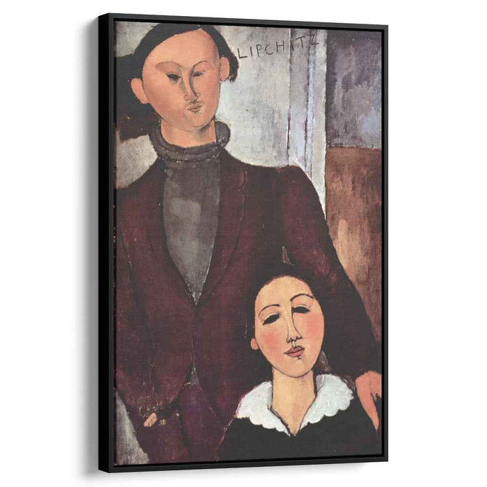 Jacques and Berthe Lipchitz (1917) by Amedeo Modigliani