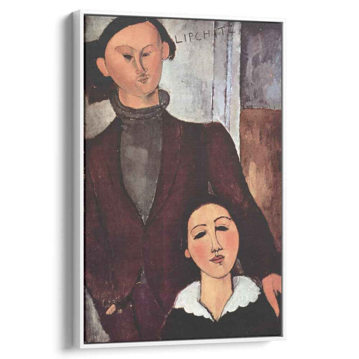 Jacques and Berthe Lipchitz (1917) by Amedeo Modigliani