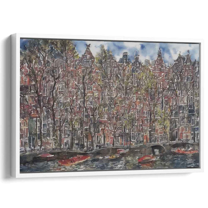 Watercolor Amsterdam #113