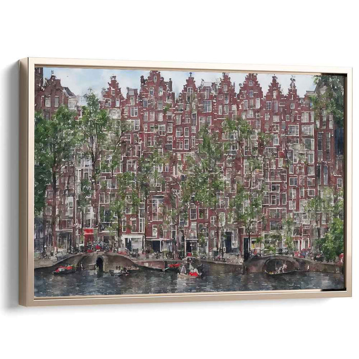 Watercolor Amsterdam #115