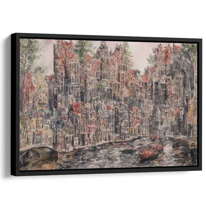 Watercolor Amsterdam #121