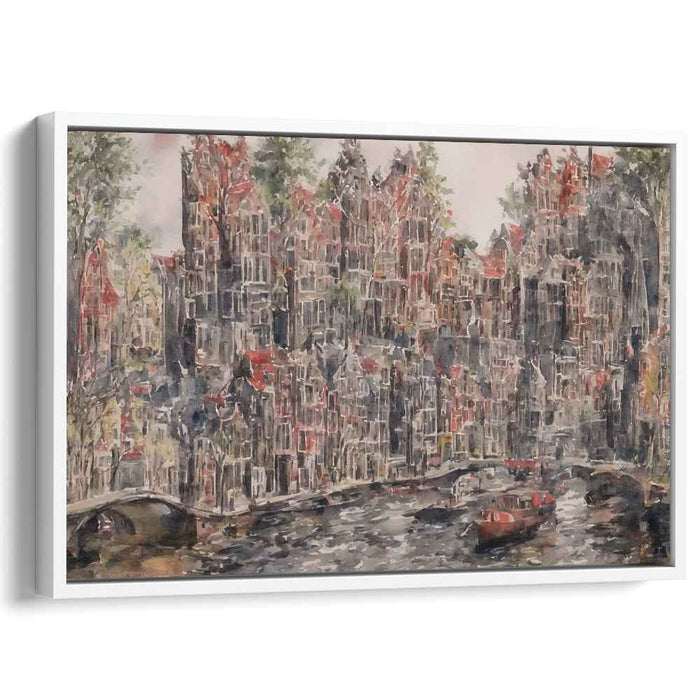 Watercolor Amsterdam #121