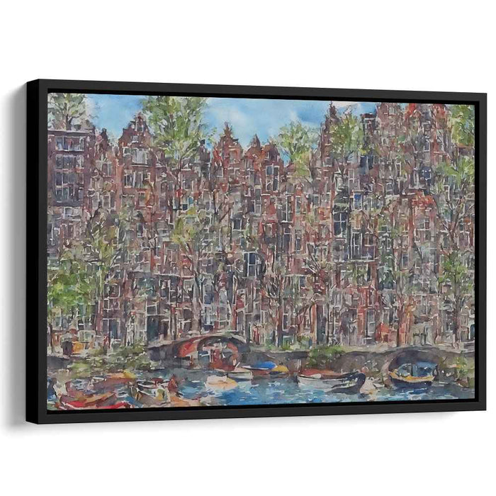 Watercolor Amsterdam #133