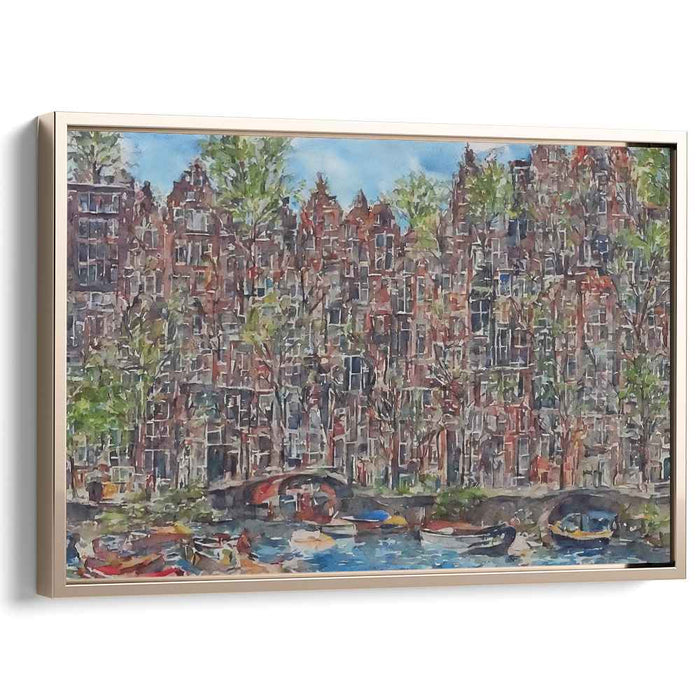 Watercolor Amsterdam #133