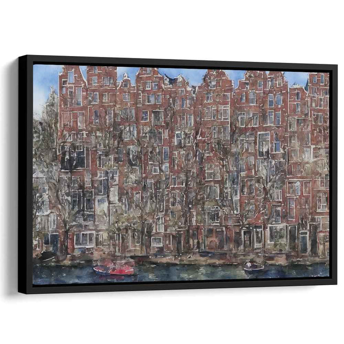 Watercolor Amsterdam #137