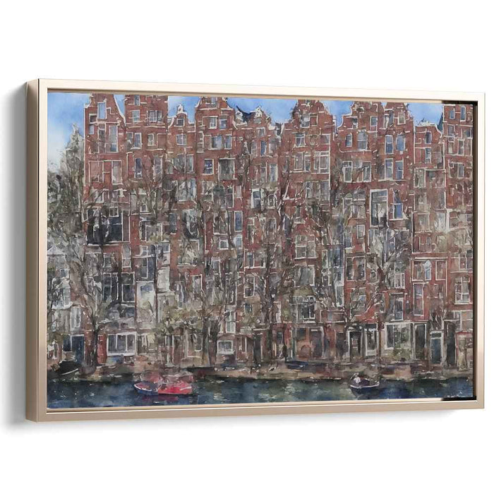 Watercolor Amsterdam #137