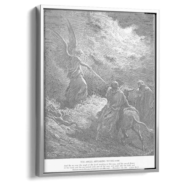 An Angel Appears to Balaam by Gustave Dore