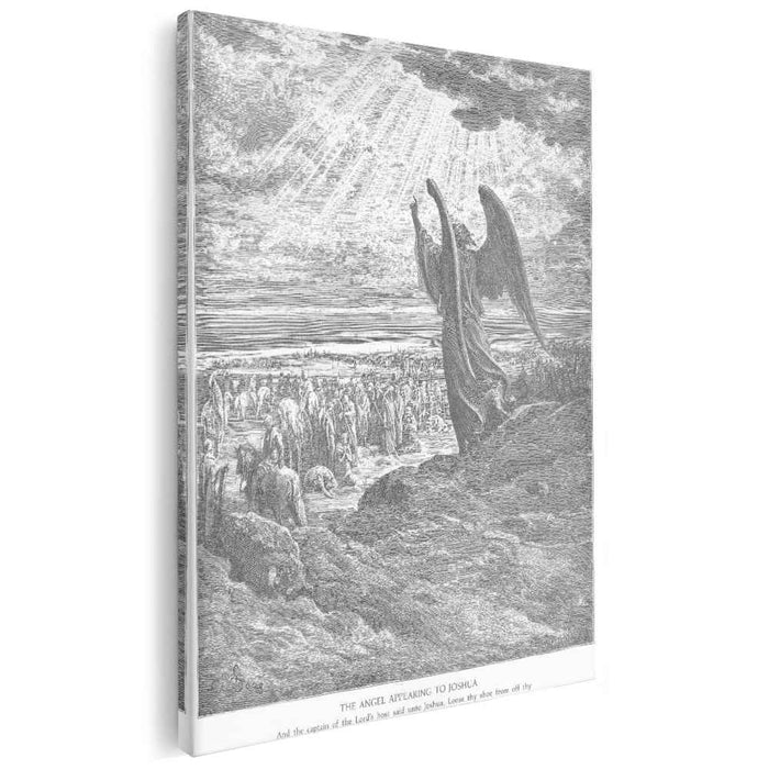 An Angel Appears to the Israelites by Gustave Dore