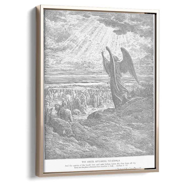 An Angel Appears to the Israelites by Gustave Dore