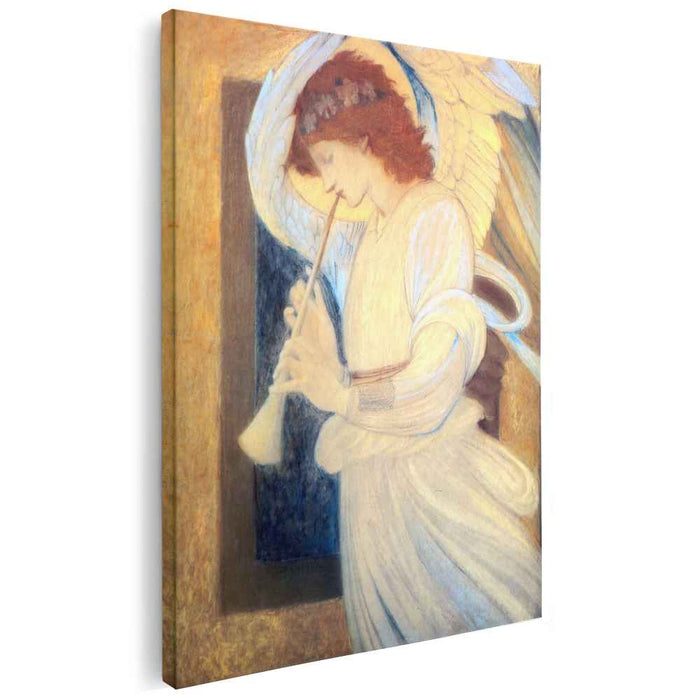 An Angel Playing a Flageolet (1878) by Edward Burne-Jones