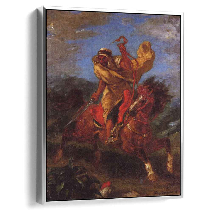 An Arab Horseman at the Gallop (1849) by Eugene Delacroix