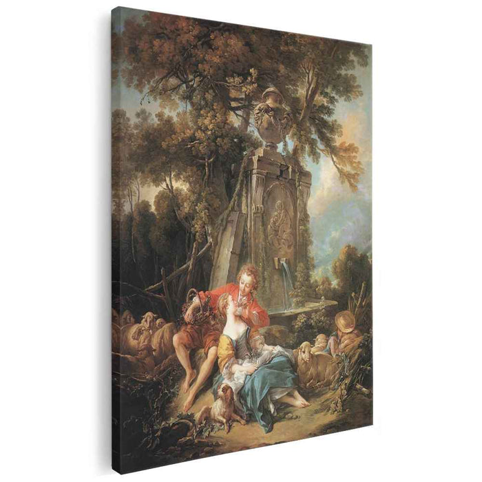 An Autumn Pastoral (1749) by Francois Boucher