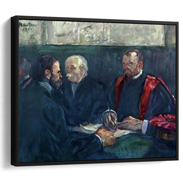 An Examination at the Faculty of Medicine, Paris by Henri de Toulouse-Lautrec